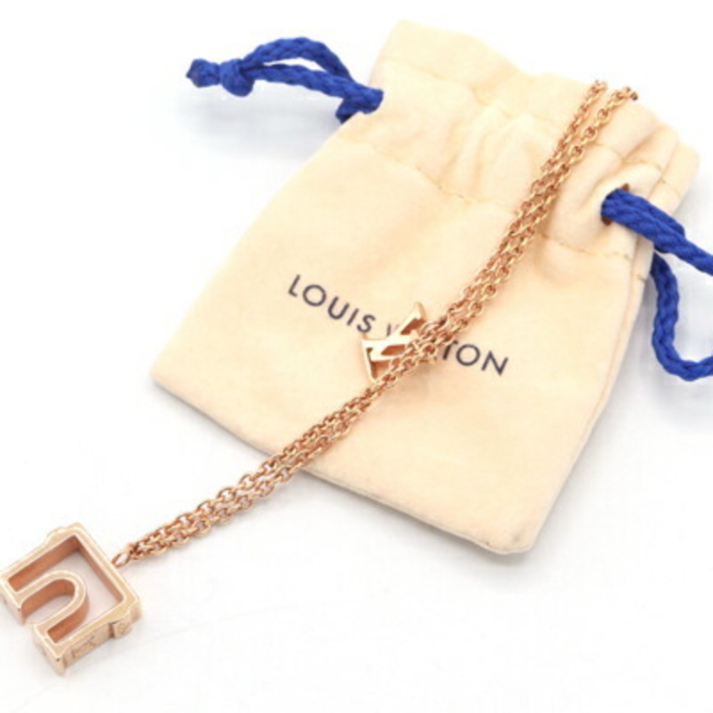 LOUIS VUITTON Gold Necklace - Picture 5 of 5